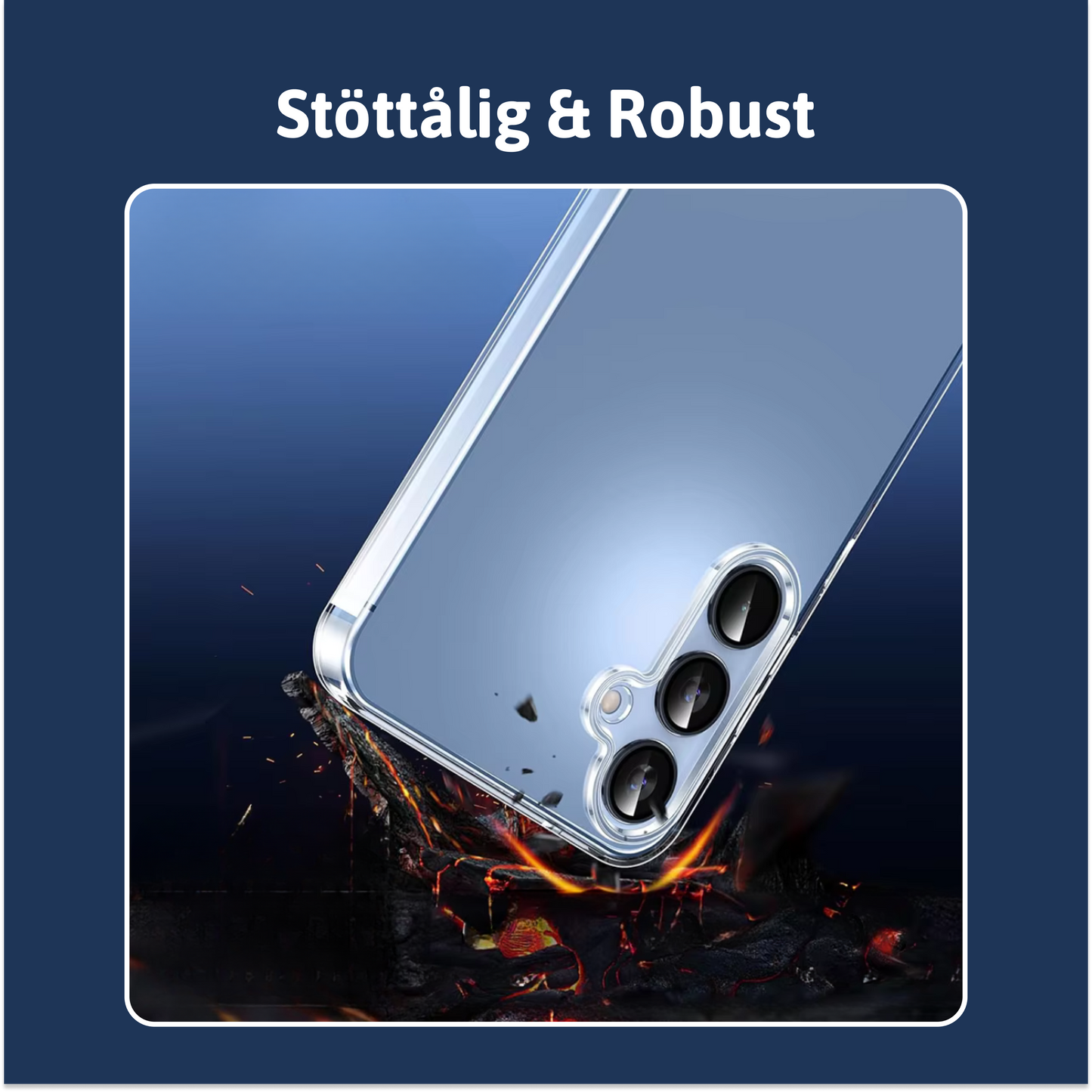 Minimalistiskt Silikonskal Samsung A