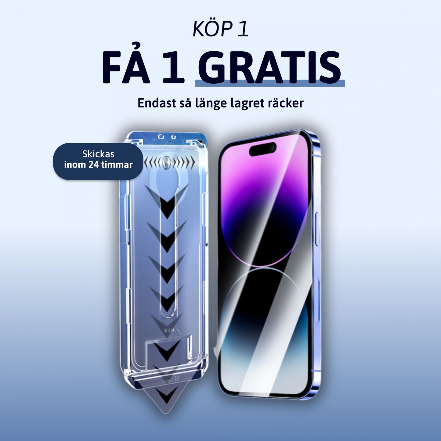 3-i-1 Skärmskydd - iPhone