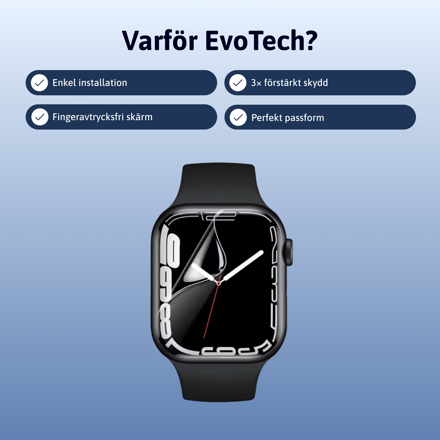 3-i-1 Skärmskydd Apple Watch
