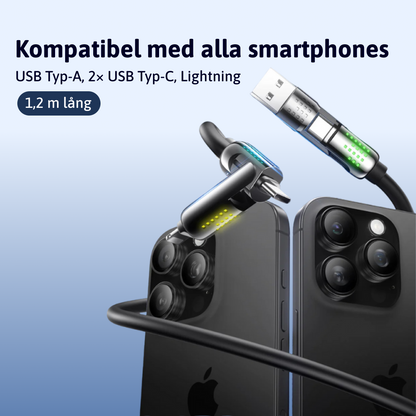 4-i-1 Laddkabel