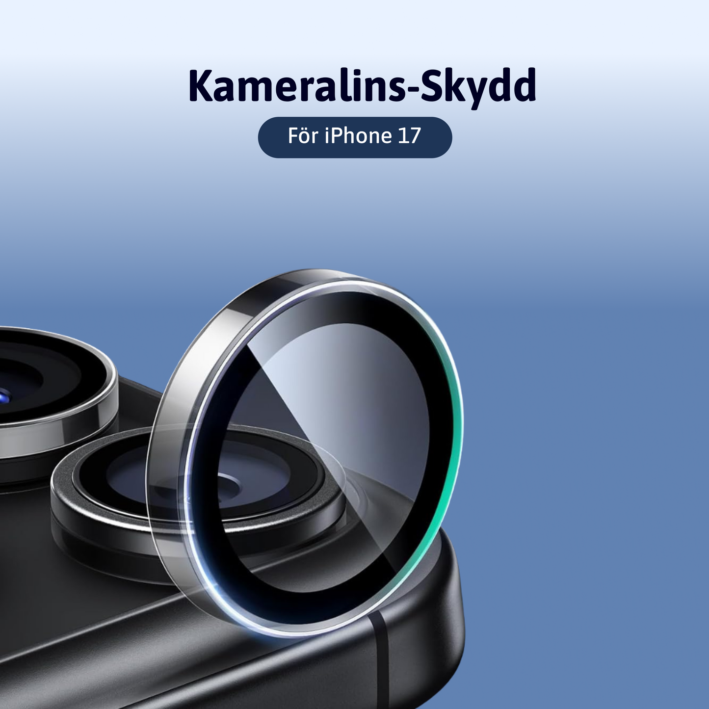 Kameralins-skydd iPhone 17 /Air /Pro /Pro Max