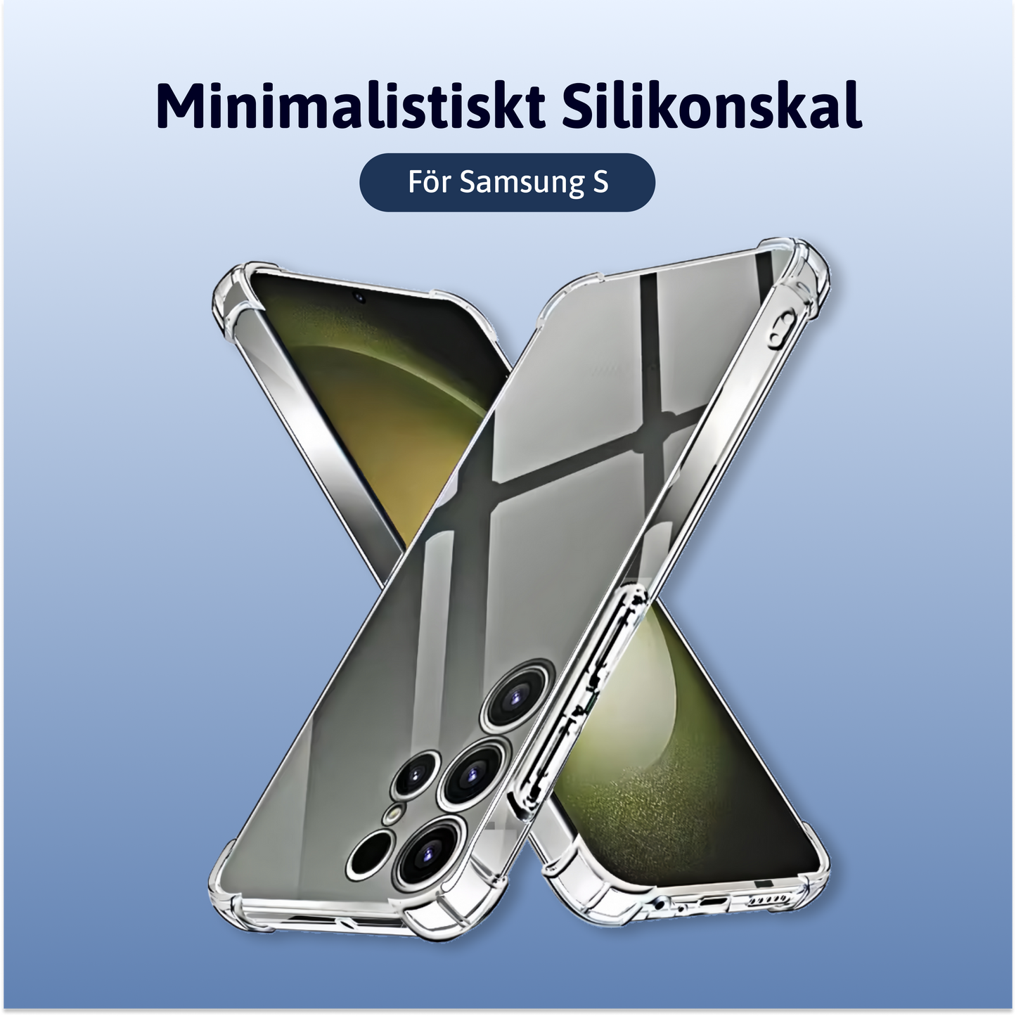 Minimalistiskt Silikonskal Samsung S