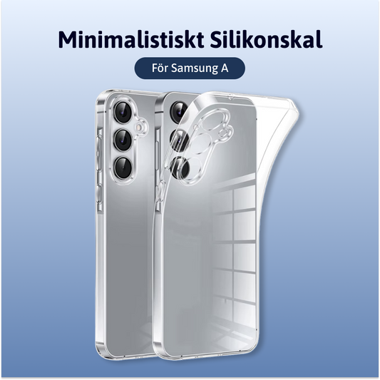 Minimalistiskt Silikonskal Samsung A