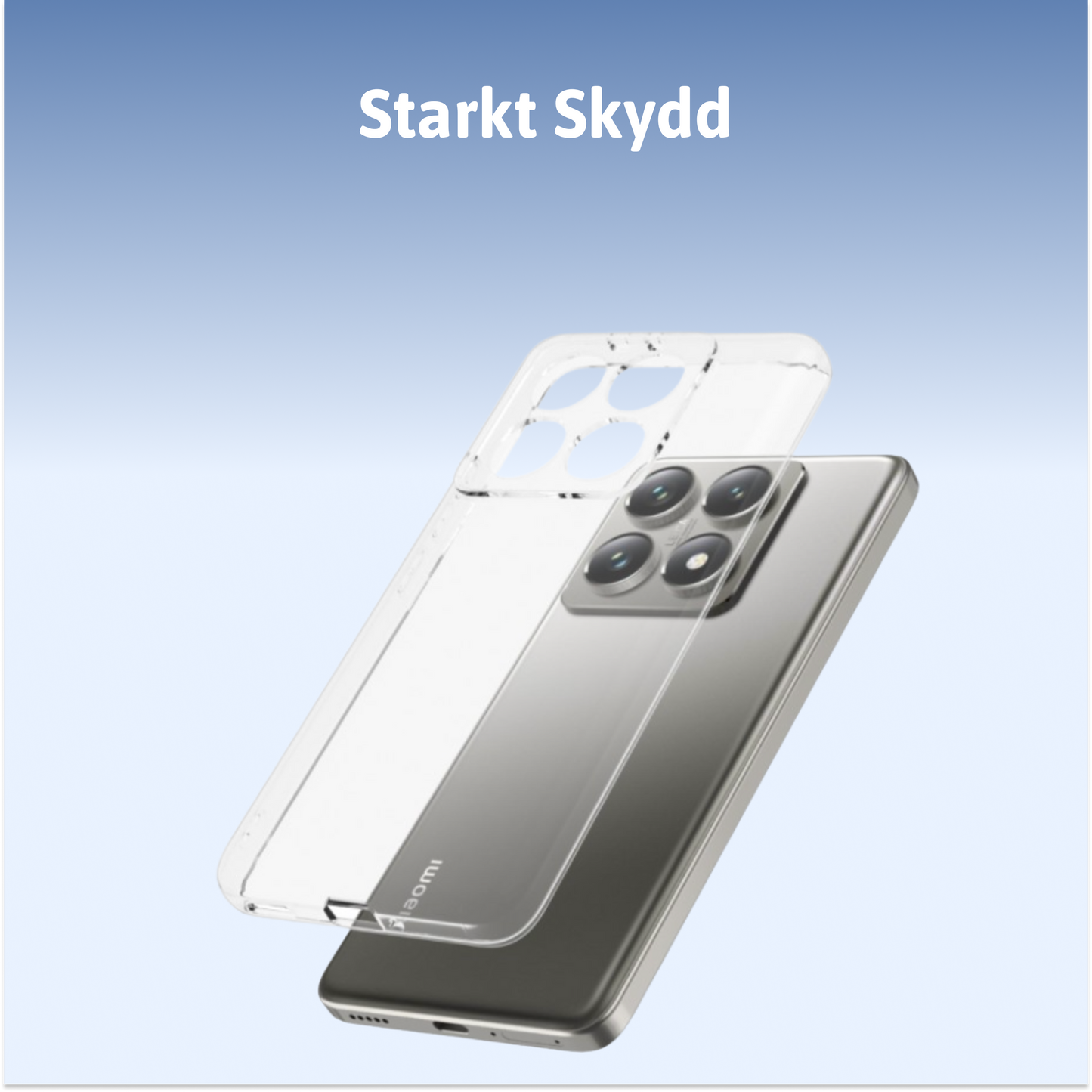 Minimalistiskt Silikonskal Xiaomi