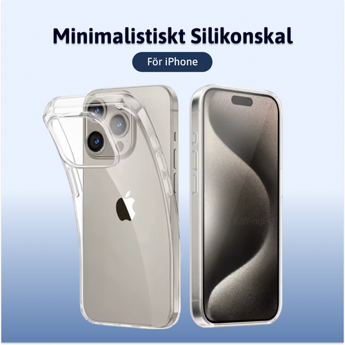 Minimalistiskt Silikonskal iPhone