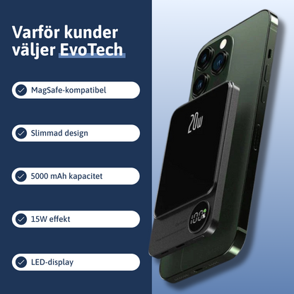 Magnetisk & Trådlös Powerbank