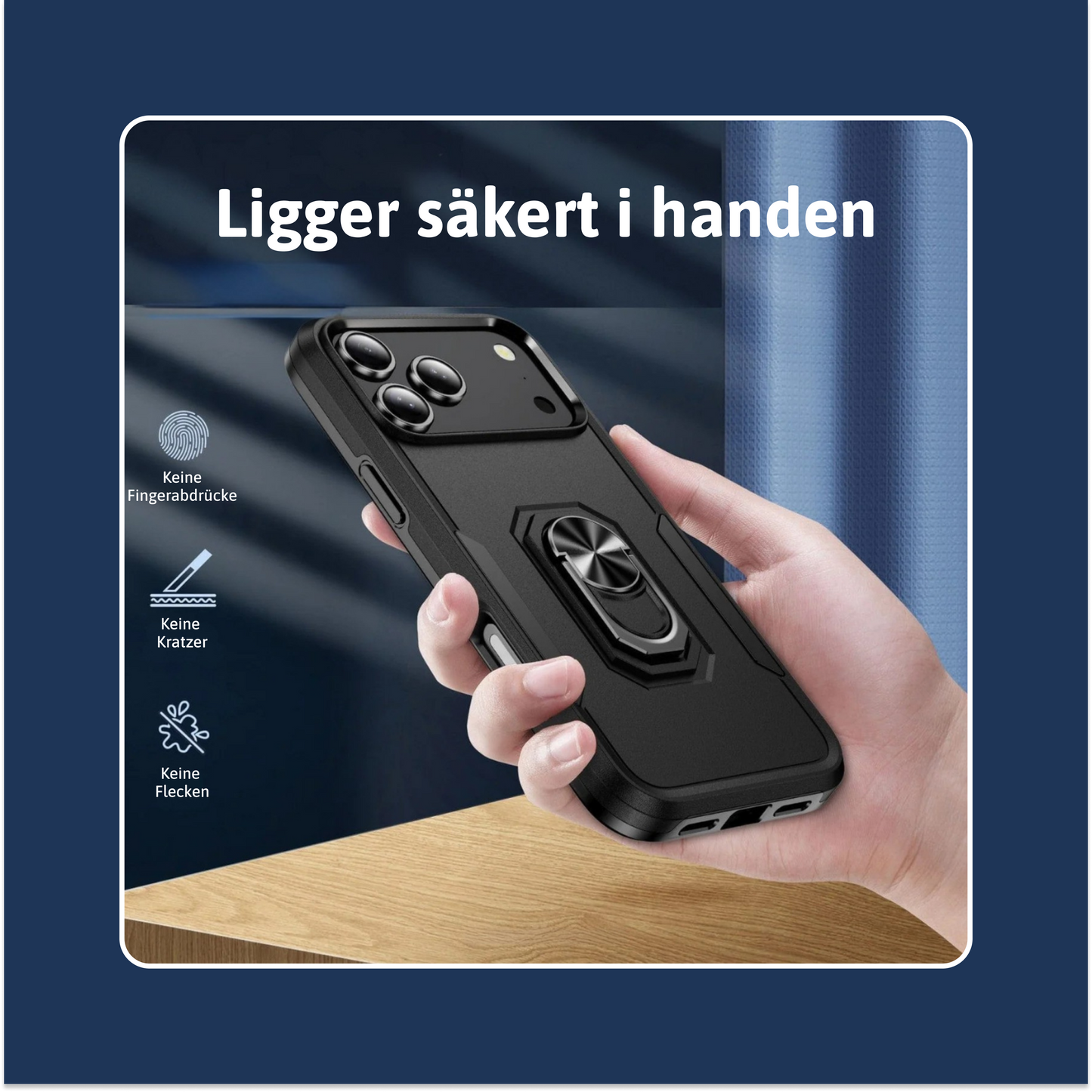 Ultratäligt Mobilskal - iPhone 17/ Air/ Pro/ Pro Max