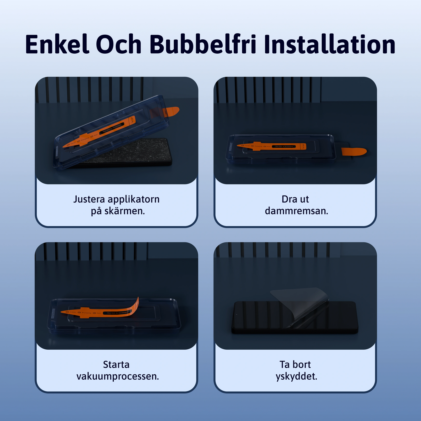 3-i-1 Skärmskydd - Andra Märken